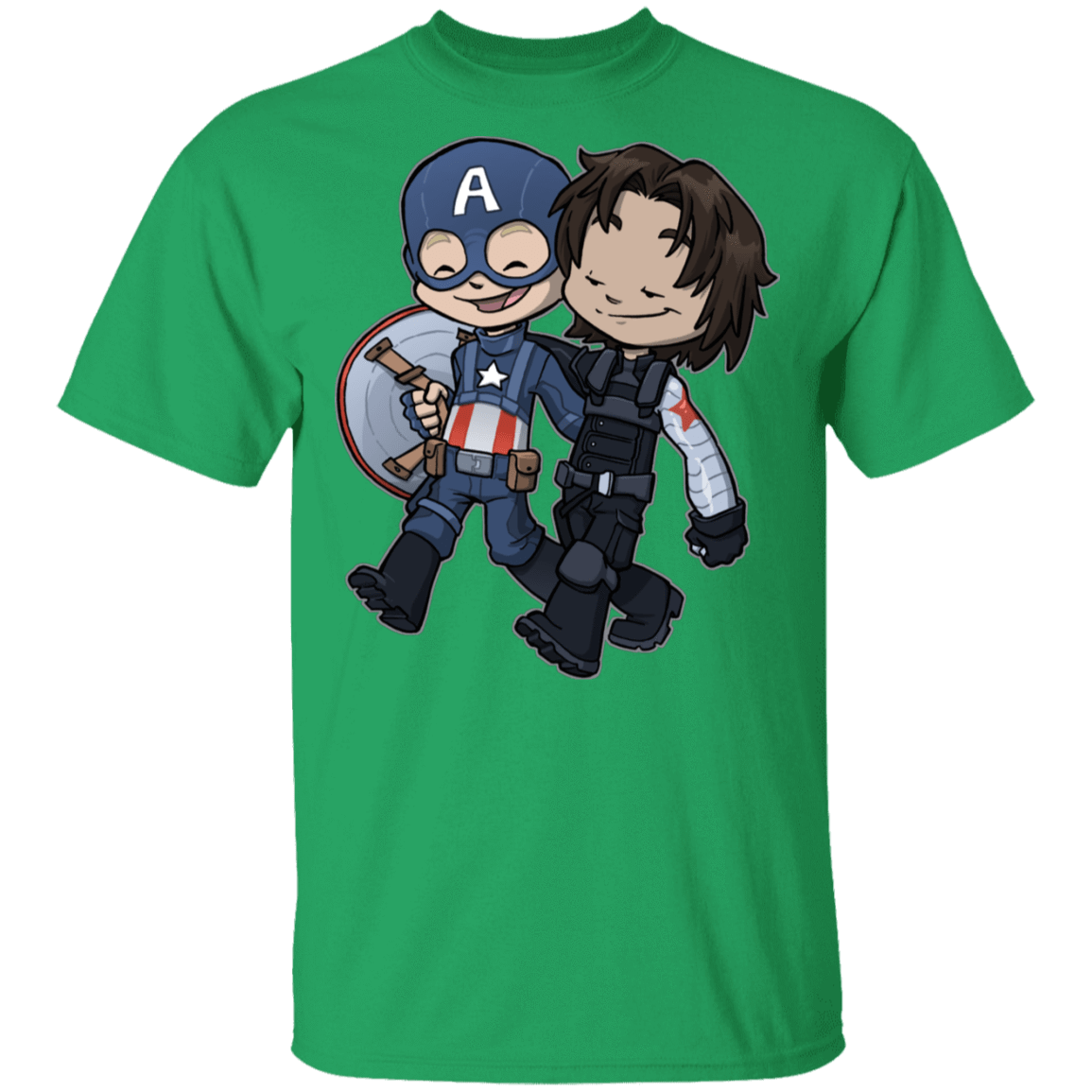 T-Shirts Irish Green / S Soldier Besties T-Shirt