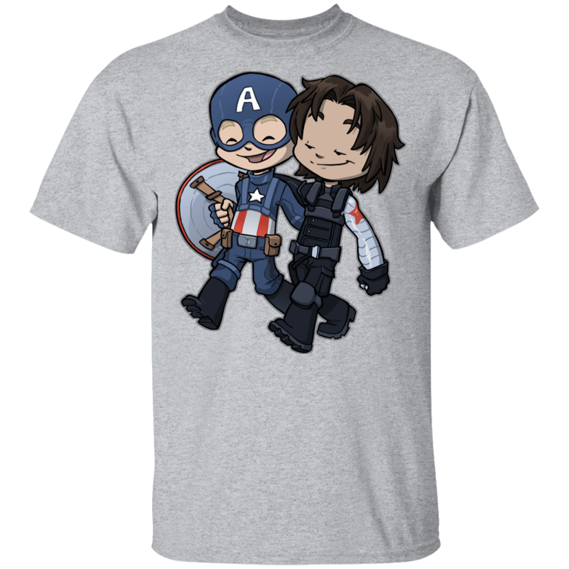 T-Shirts Sport Grey / S Soldier Besties T-Shirt