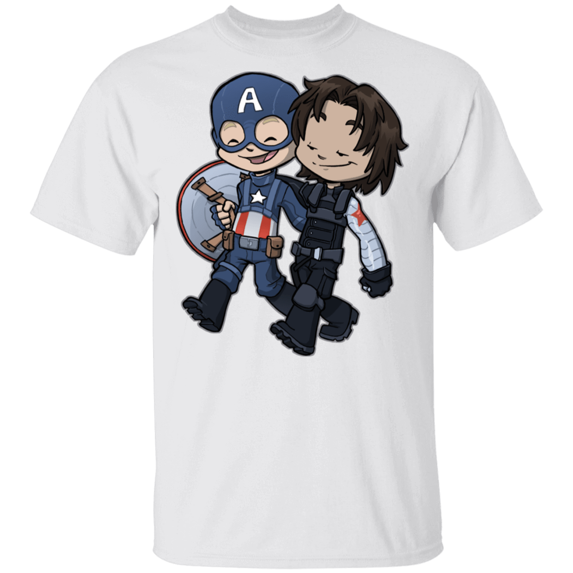 T-Shirts White / S Soldier Besties T-Shirt