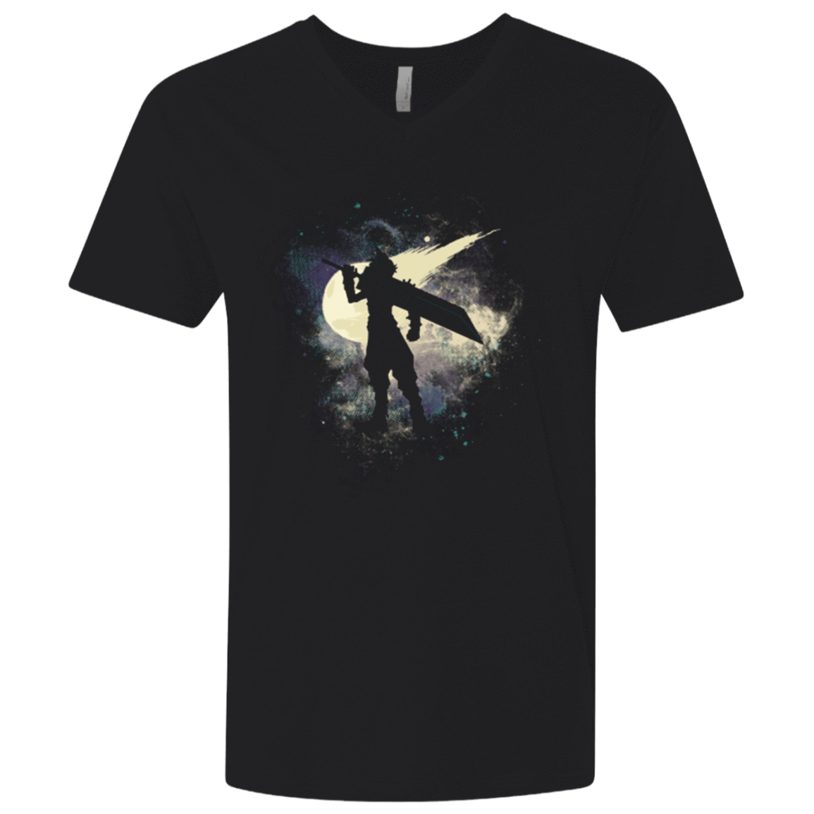 T-Shirts Black / X-Small Soldier in Space Men's Premium V-Neck