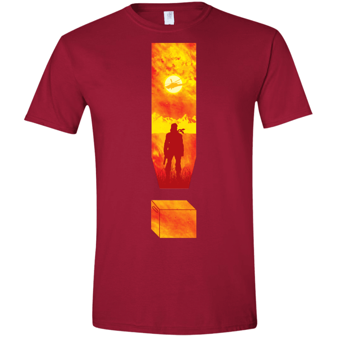 T-Shirts Cardinal Red / S Soldier Of Fortune Men's Semi-Fitted Softstyle