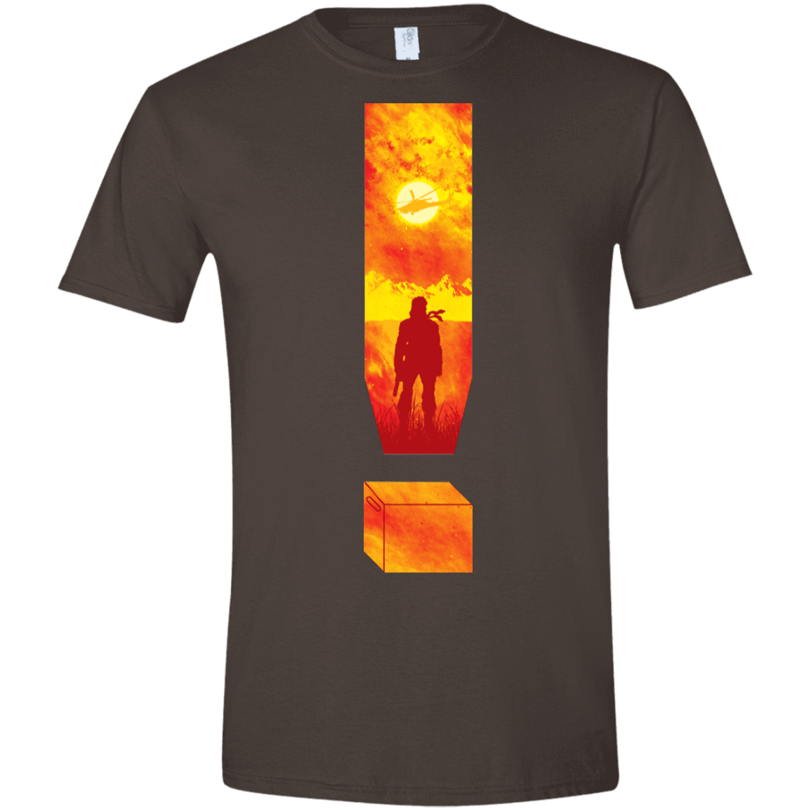 T-Shirts Dark Chocolate / S Soldier Of Fortune Men's Semi-Fitted Softstyle