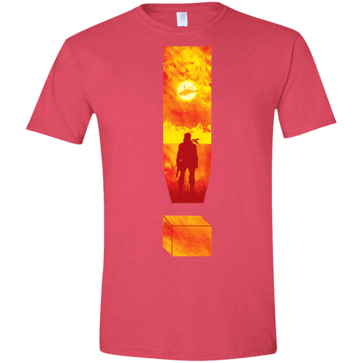 T-Shirts Heather Red / S Soldier Of Fortune Men's Semi-Fitted Softstyle