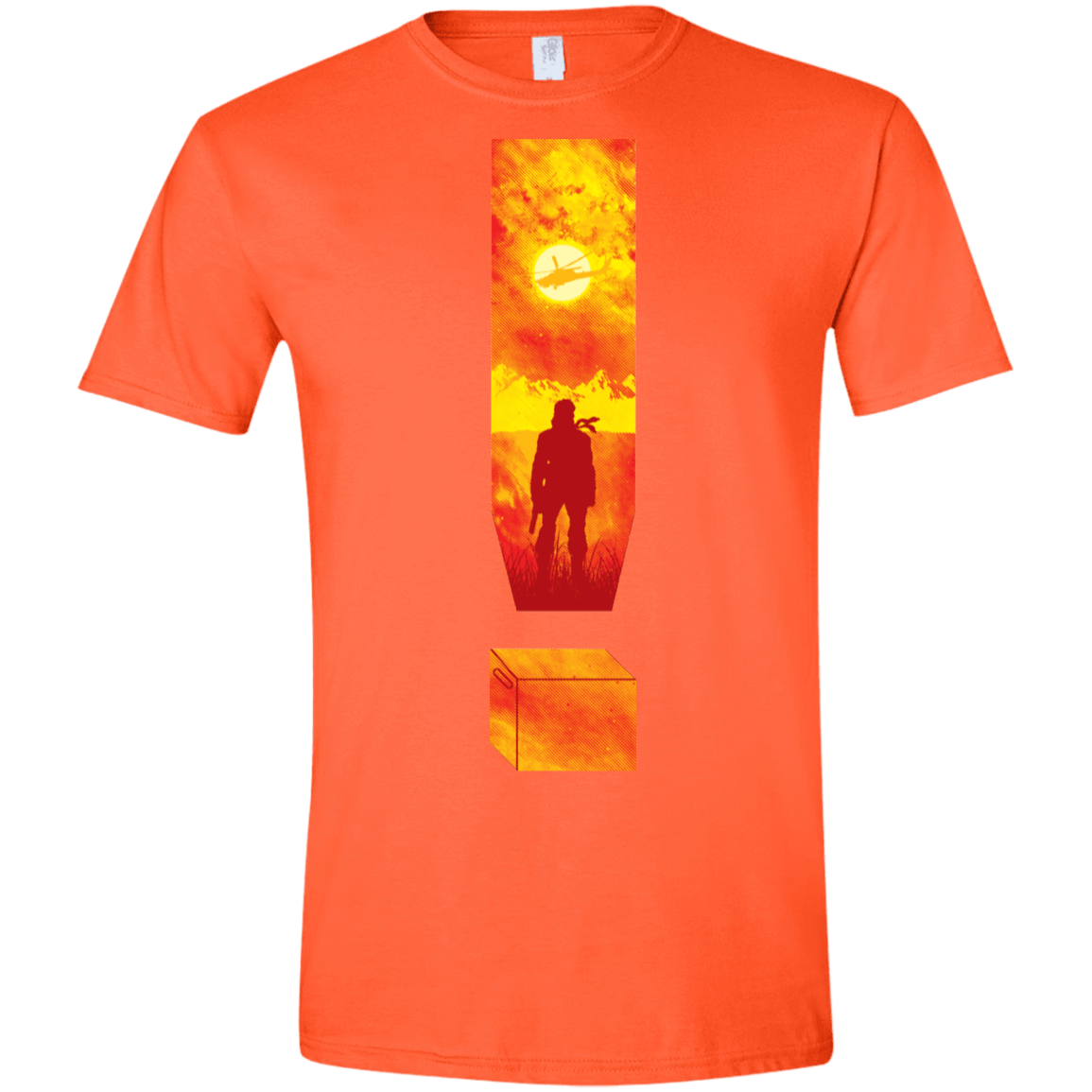 T-Shirts Orange / S Soldier Of Fortune Men's Semi-Fitted Softstyle