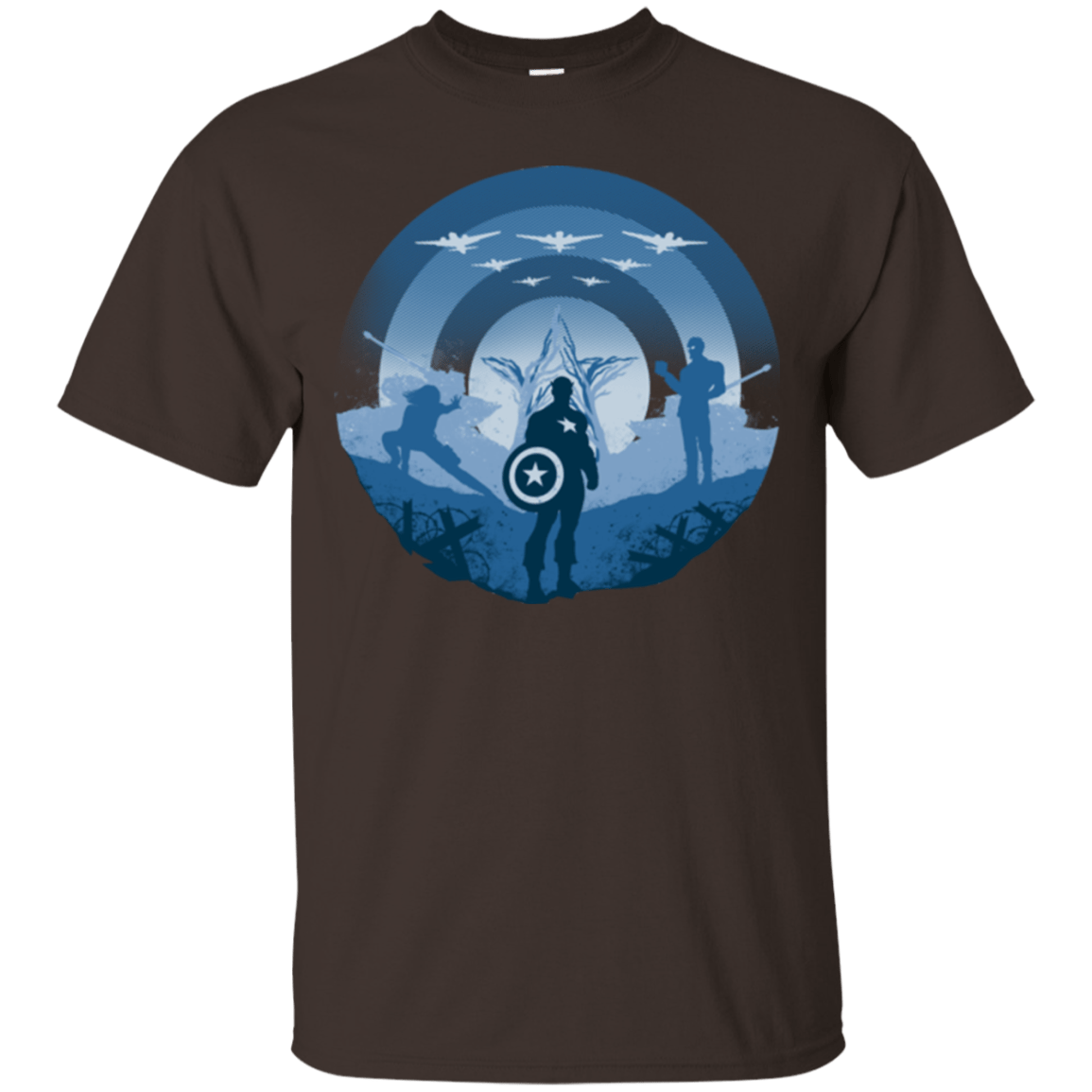 T-Shirts Dark Chocolate / Small Soldier of Freedom T-Shirt