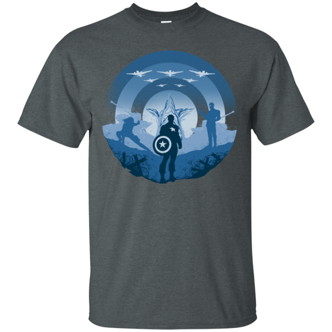 T-Shirts Dark Heather / Small Soldier of Freedom T-Shirt