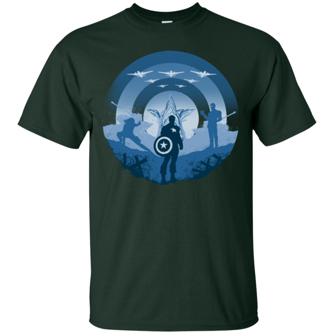 T-Shirts Forest Green / Small Soldier of Freedom T-Shirt