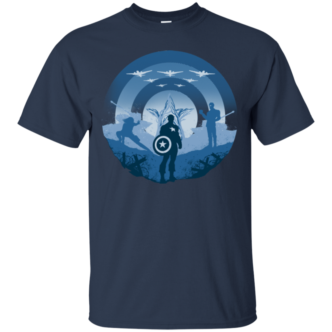 T-Shirts Navy / Small Soldier of Freedom T-Shirt