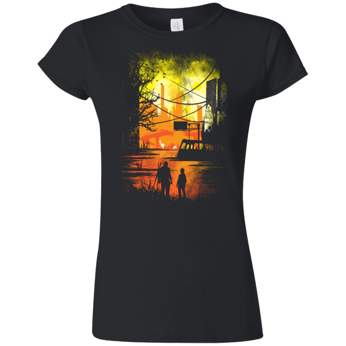 T-Shirts Black / S Sole Survivors Junior Slimmer-Fit T-Shirt