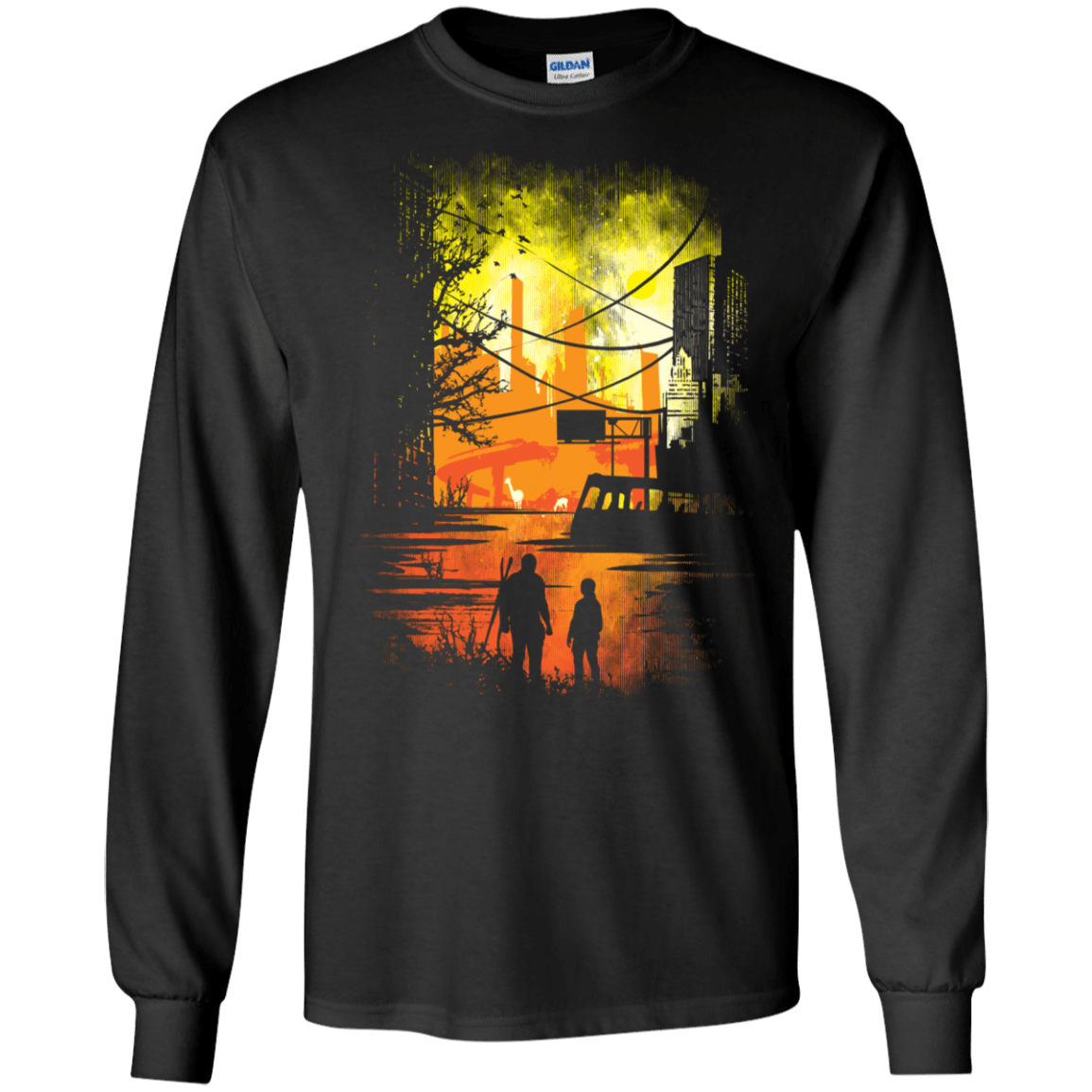 T-Shirts Black / S Sole Survivors Men's Long Sleeve T-Shirt
