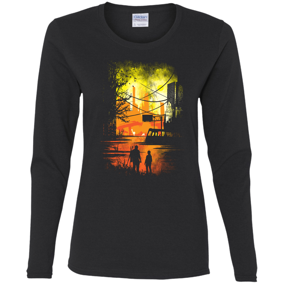 T-Shirts Black / S Sole Survivors Women's Long Sleeve T-Shirt