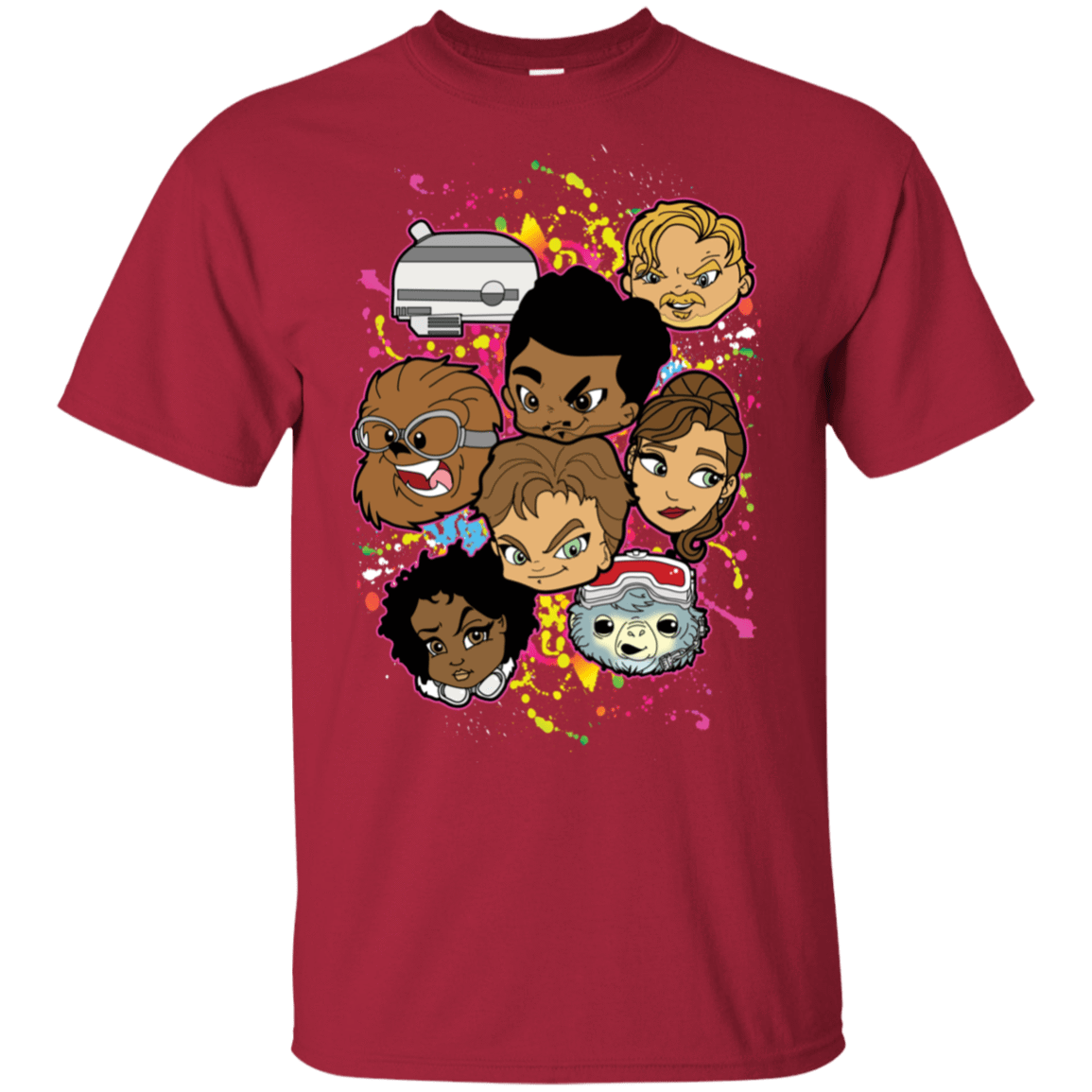 T-Shirts Cardinal / S Solo Heads T-Shirt