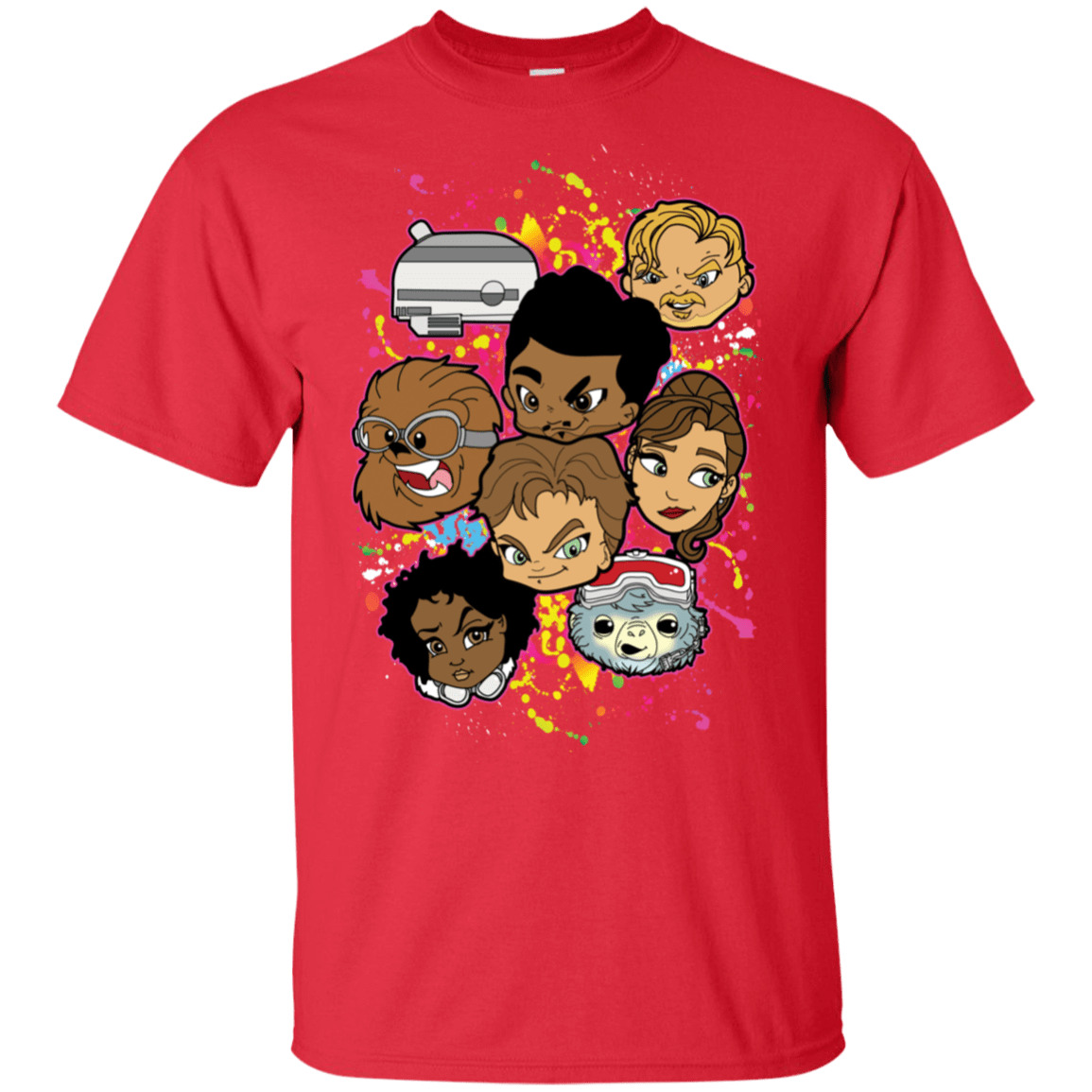 T-Shirts Red / S Solo Heads T-Shirt