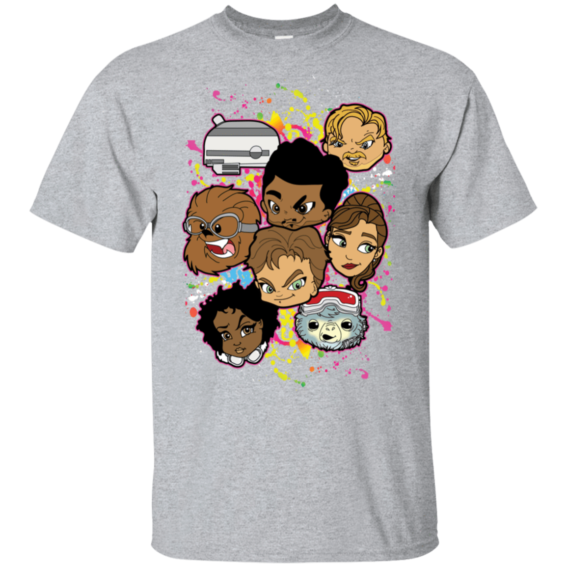 T-Shirts Sport Grey / S Solo Heads T-Shirt