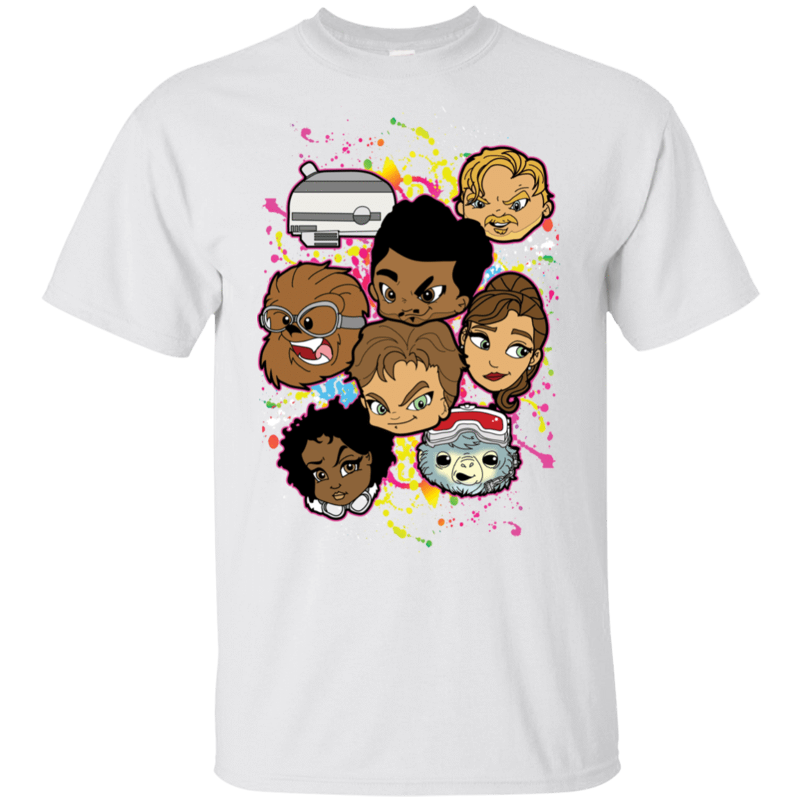 T-Shirts White / S Solo Heads T-Shirt