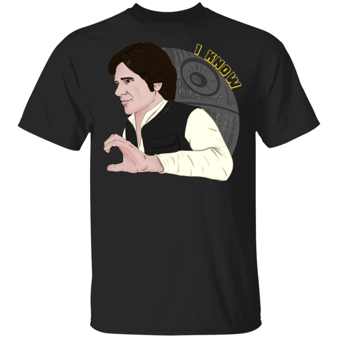 T-Shirts Black / S Solo I Know T-Shirt