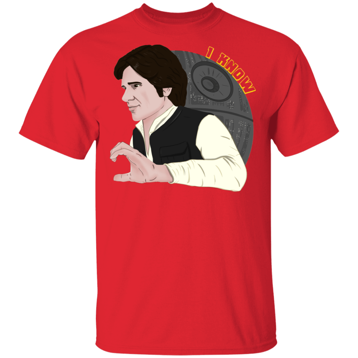 T-Shirts Red / S Solo I Know T-Shirt