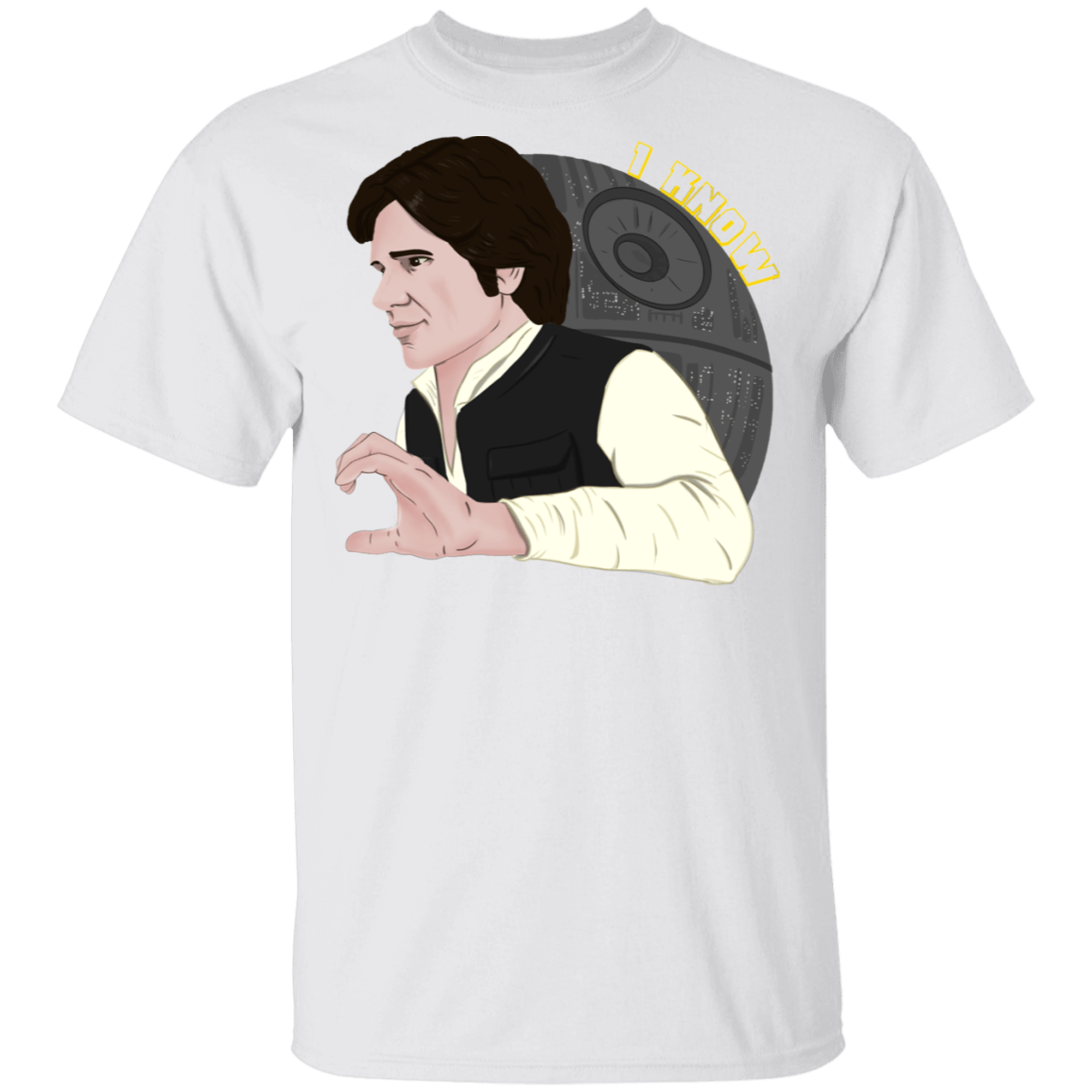 T-Shirts White / S Solo I Know T-Shirt