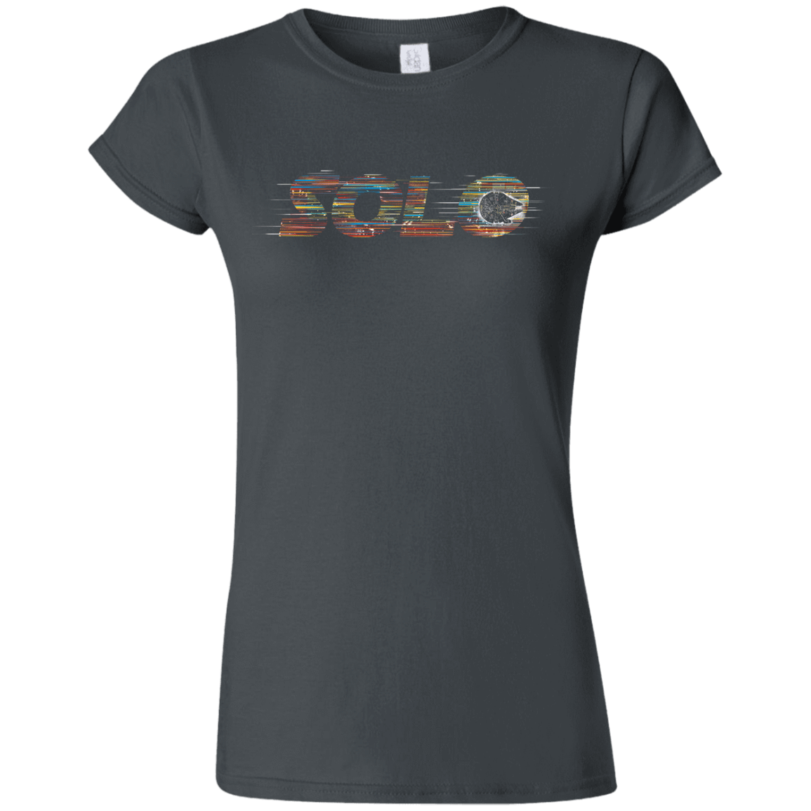 T-Shirts Charcoal / S Solo Junior Slimmer-Fit T-Shirt