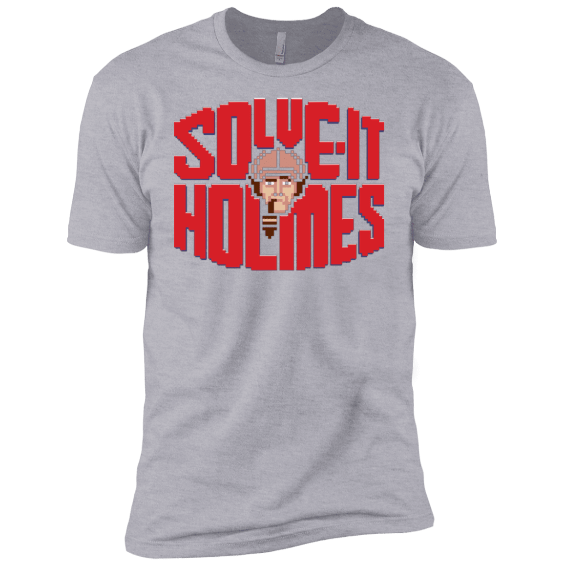 T-Shirts Heather Grey / YXS Solve It Holmes Boys Premium T-Shirt