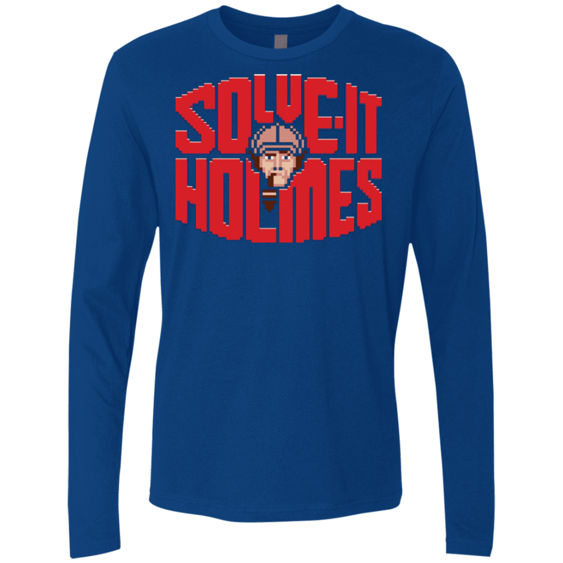 T-Shirts Royal / Small Solve It Holmes Men's Premium Long Sleeve