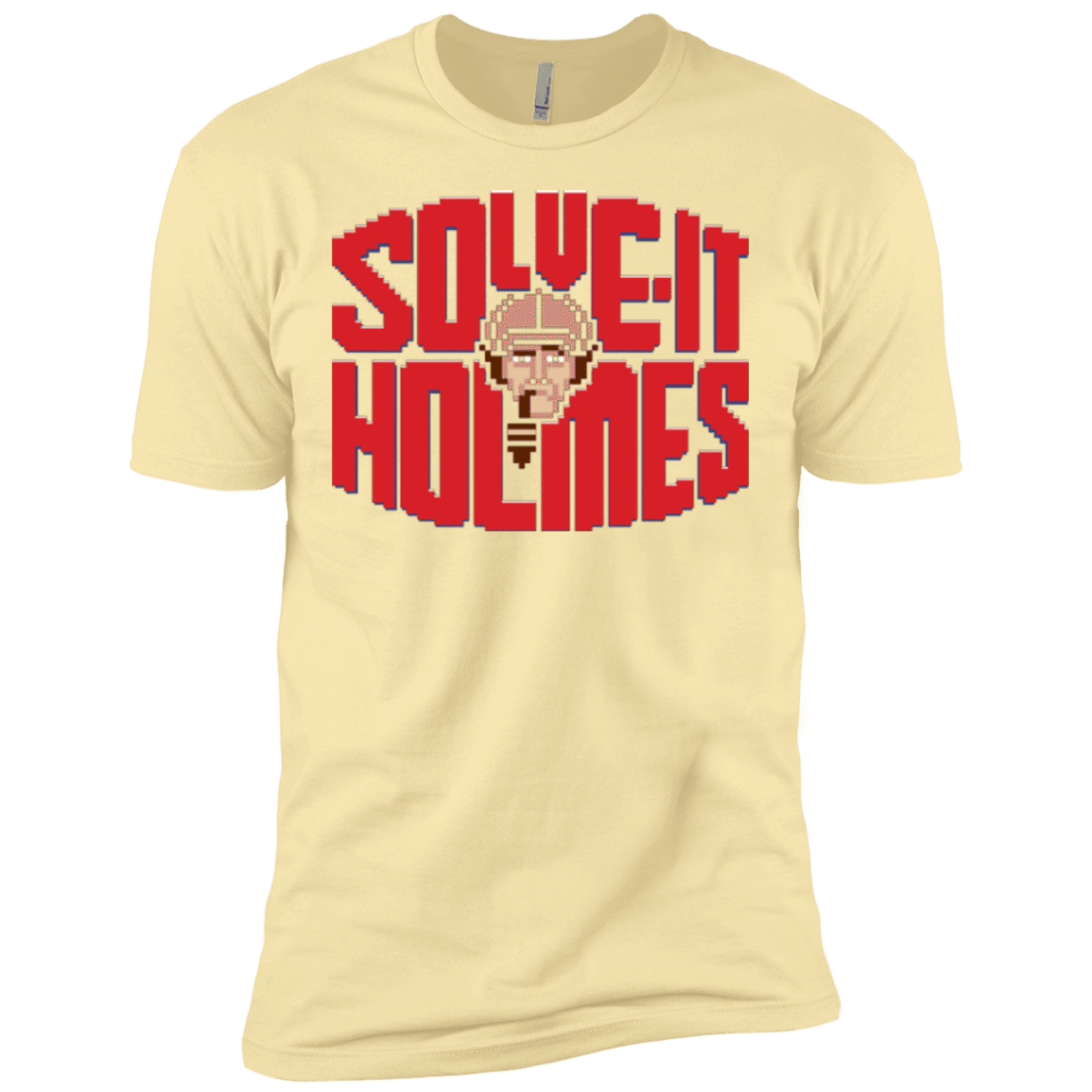 T-Shirts Banana Cream / X-Small Solve It Holmes Men's Premium T-Shirt
