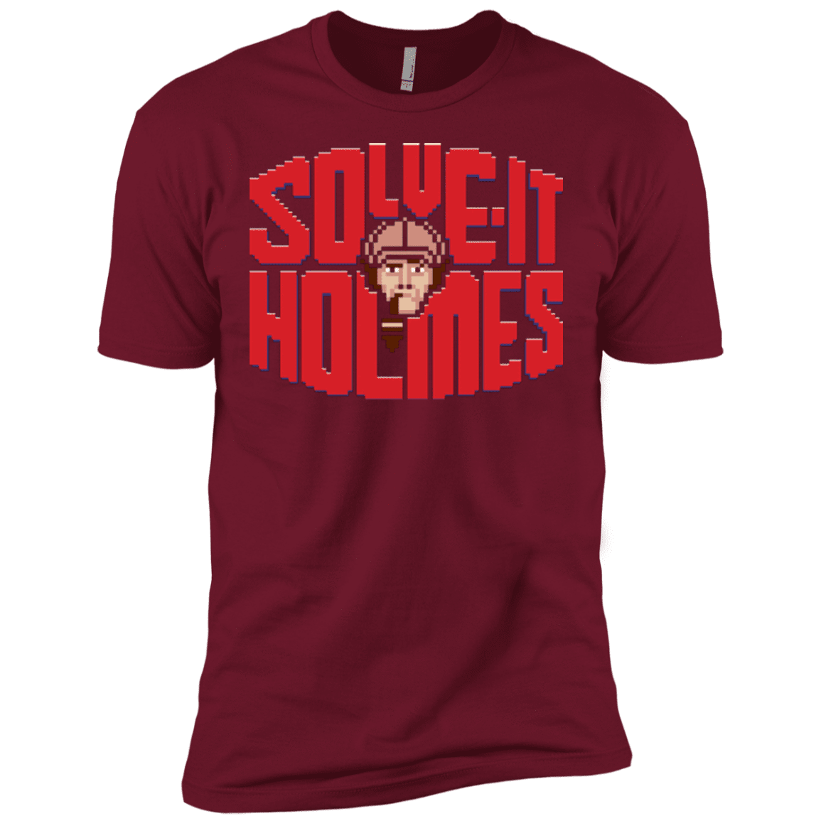 T-Shirts Cardinal / X-Small Solve It Holmes Men's Premium T-Shirt