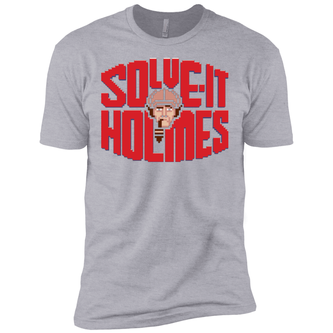 T-Shirts Heather Grey / X-Small Solve It Holmes Men's Premium T-Shirt