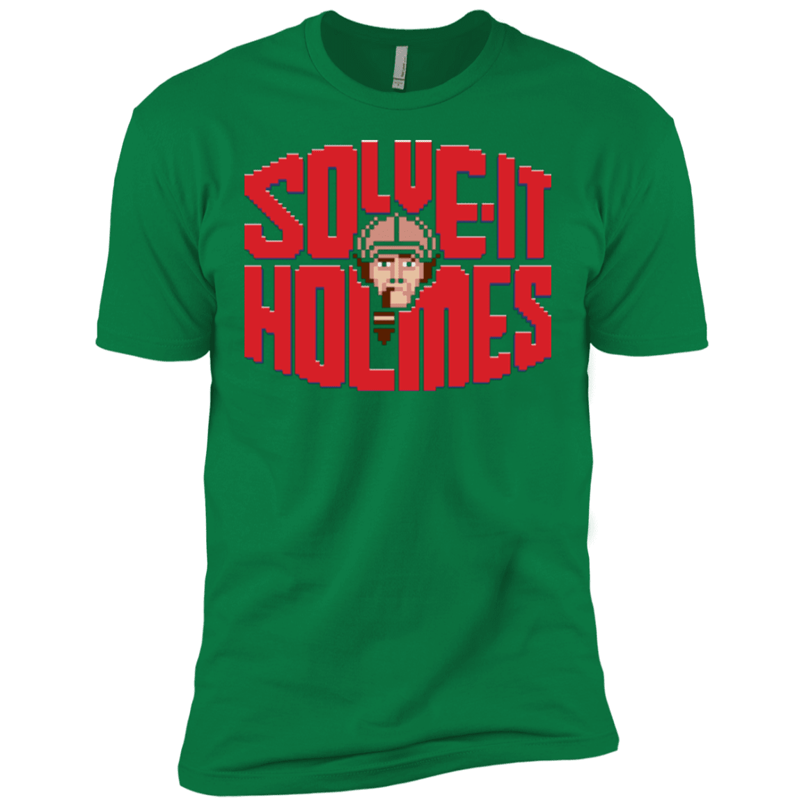 T-Shirts Kelly Green / X-Small Solve It Holmes Men's Premium T-Shirt