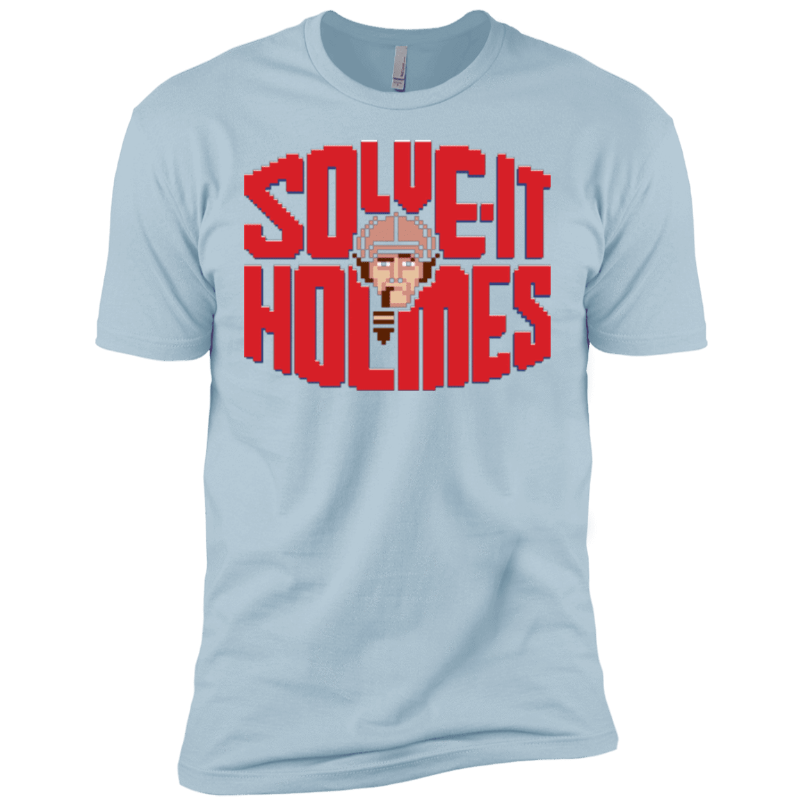 T-Shirts Light Blue / X-Small Solve It Holmes Men's Premium T-Shirt