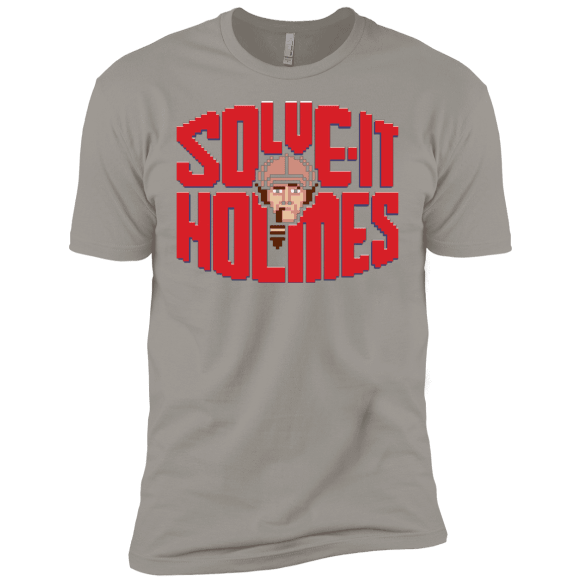 T-Shirts Light Grey / X-Small Solve It Holmes Men's Premium T-Shirt