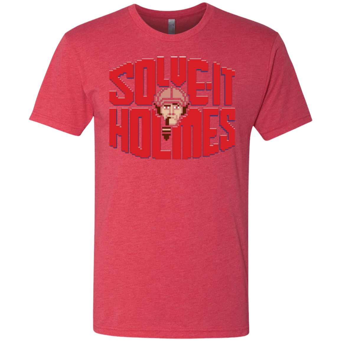 T-Shirts Vintage Red / Small Solve It Holmes Men's Triblend T-Shirt