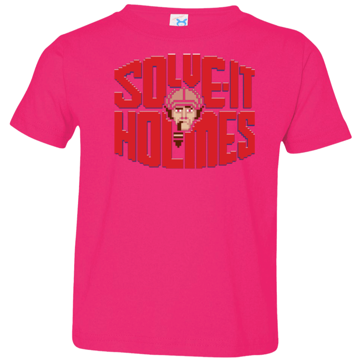 T-Shirts Hot Pink / 2T Solve It Holmes Toddler Premium T-Shirt