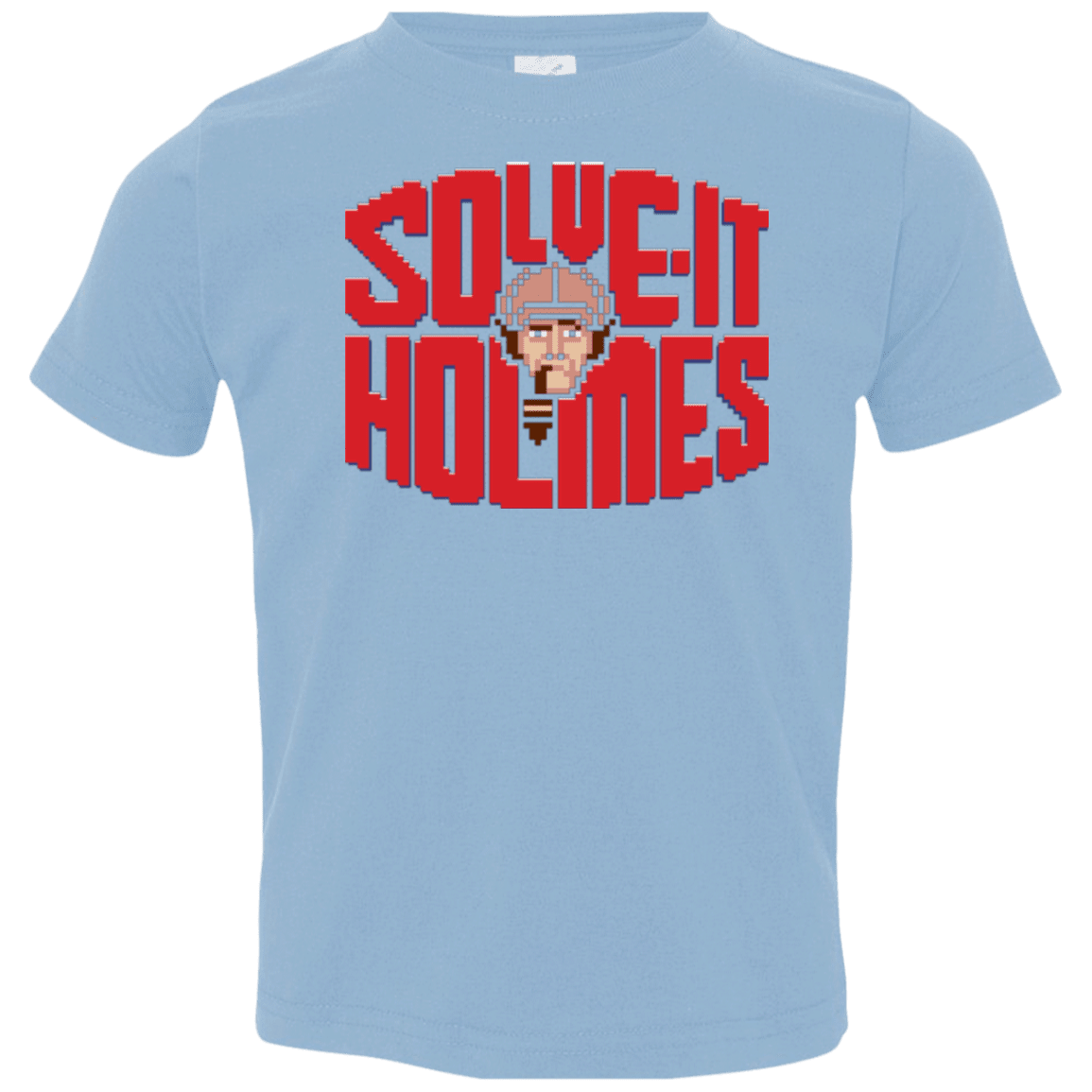 T-Shirts Light Blue / 2T Solve It Holmes Toddler Premium T-Shirt