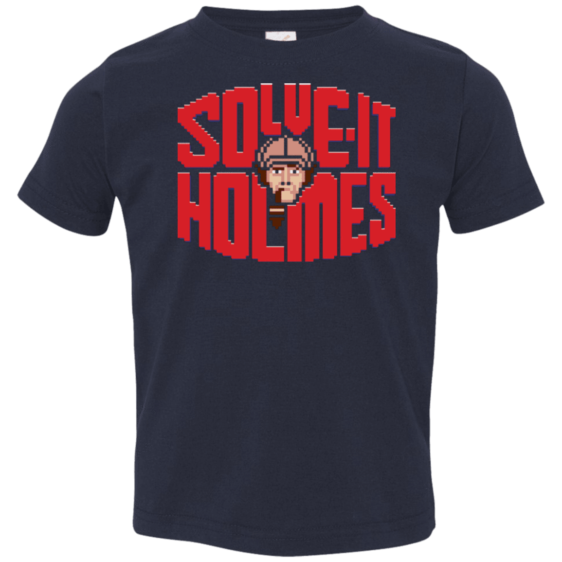 T-Shirts Navy / 2T Solve It Holmes Toddler Premium T-Shirt