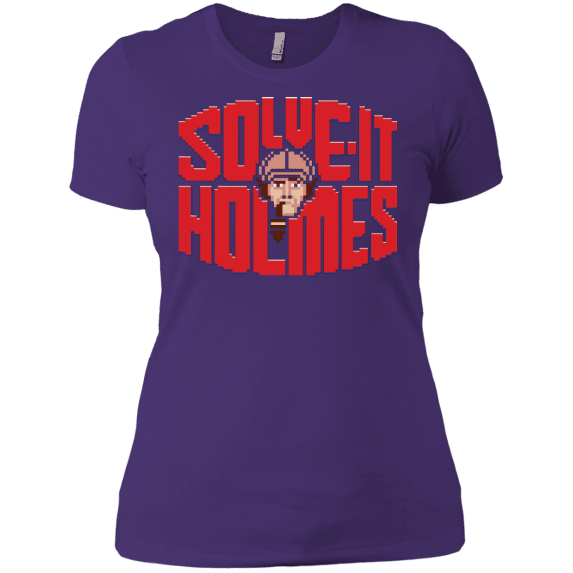 T-Shirts Purple / X-Small Solve It Holmes Women's Premium T-Shirt