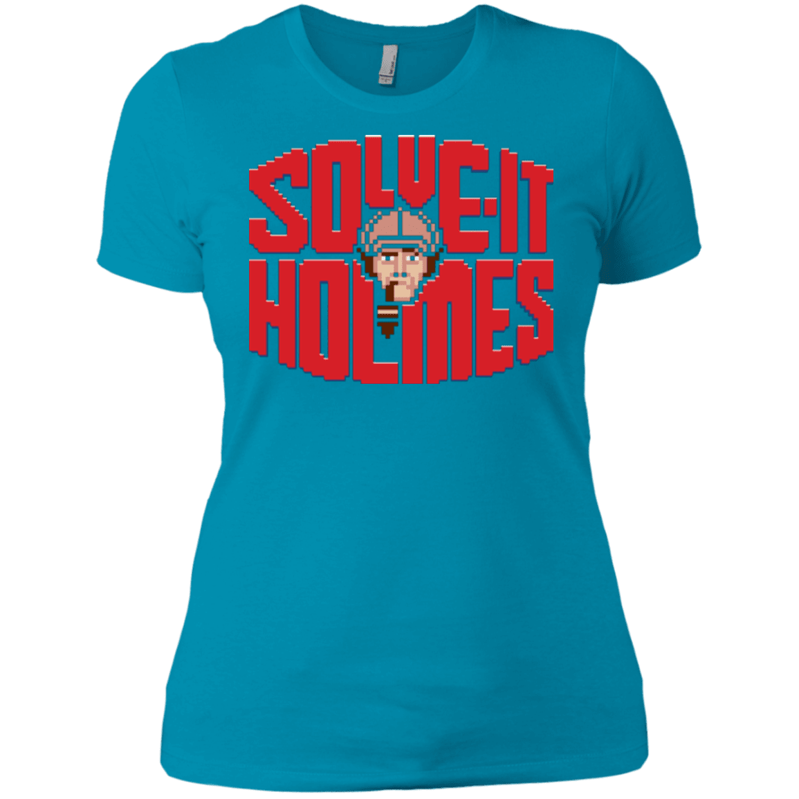 T-Shirts Turquoise / X-Small Solve It Holmes Women's Premium T-Shirt