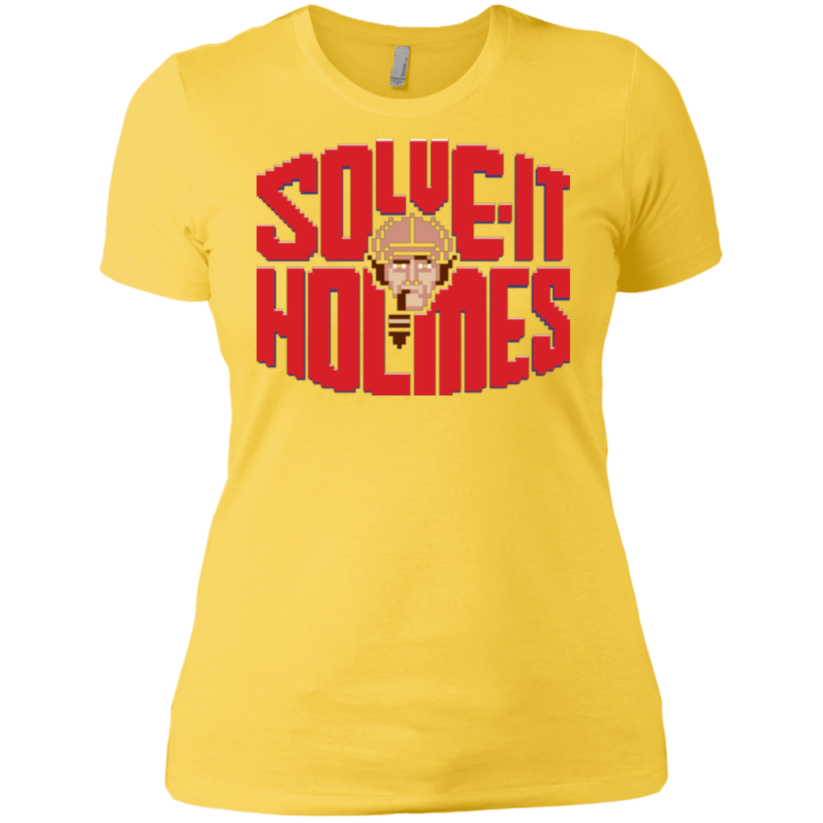 T-Shirts Vibrant Yellow / X-Small Solve It Holmes Women's Premium T-Shirt