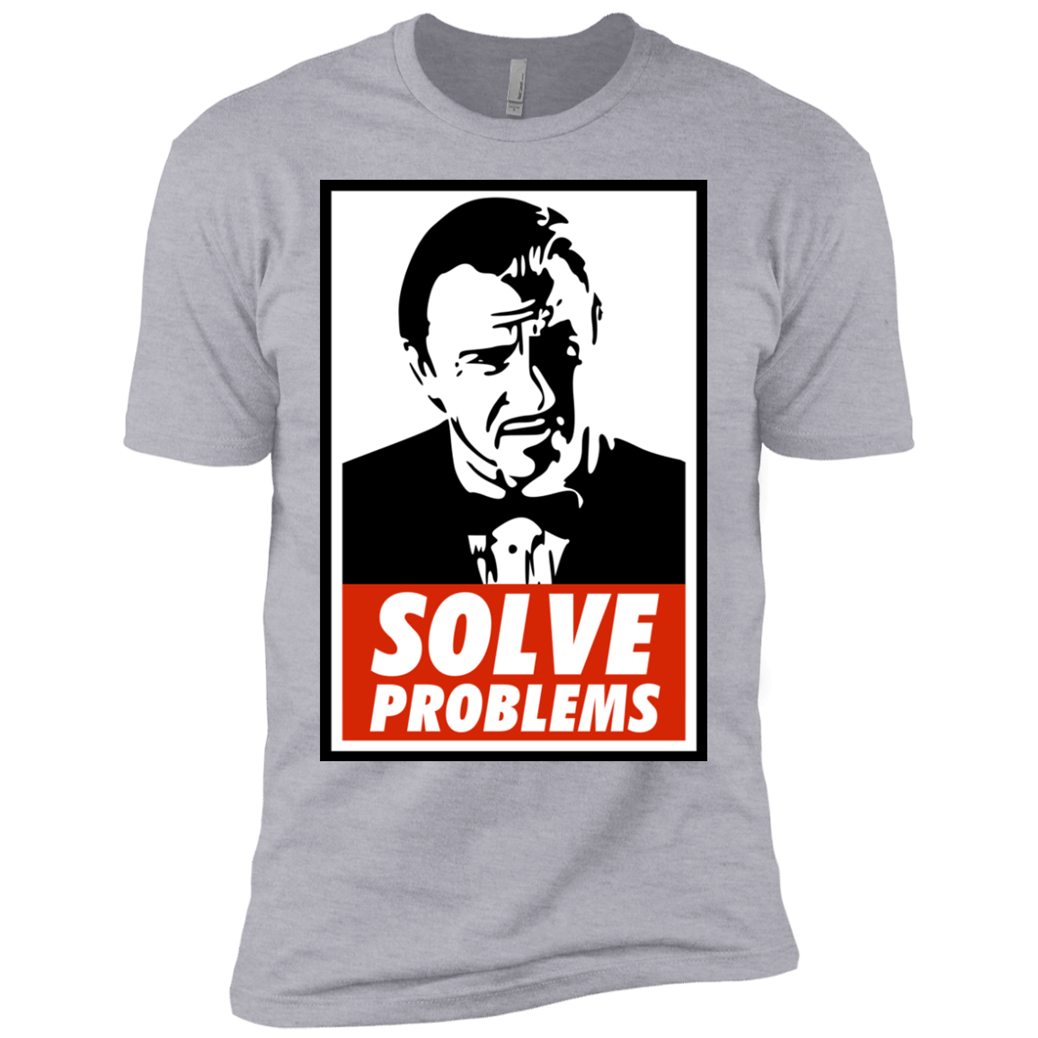 T-Shirts Heather Grey / YXS Solve problems Boys Premium T-Shirt