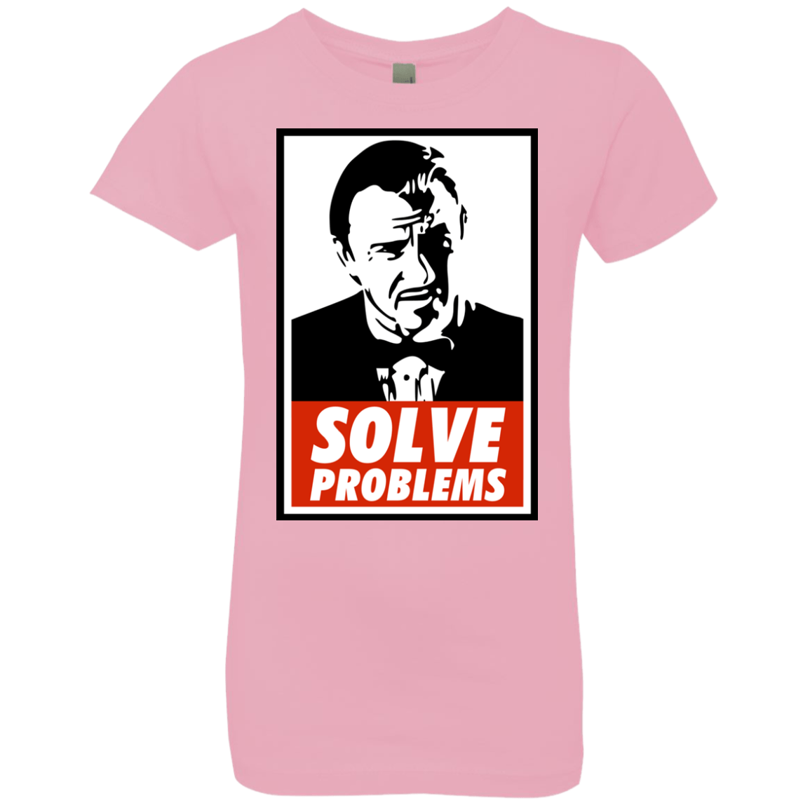 T-Shirts Light Pink / YXS Solve problems Girls Premium T-Shirt