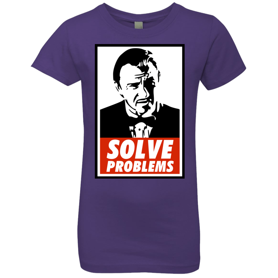 T-Shirts Purple Rush / YXS Solve problems Girls Premium T-Shirt