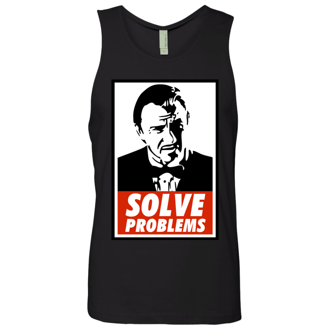 T-Shirts Black / Small Solve problems Men's Premium Tank Top