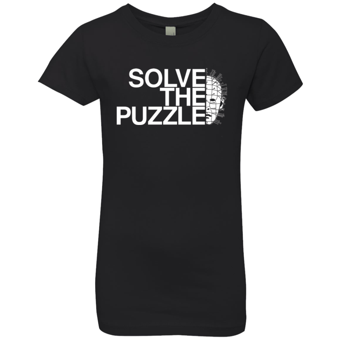 T-Shirts Black / YXS Solve The Puzzle V2 Girls Premium T-Shirt