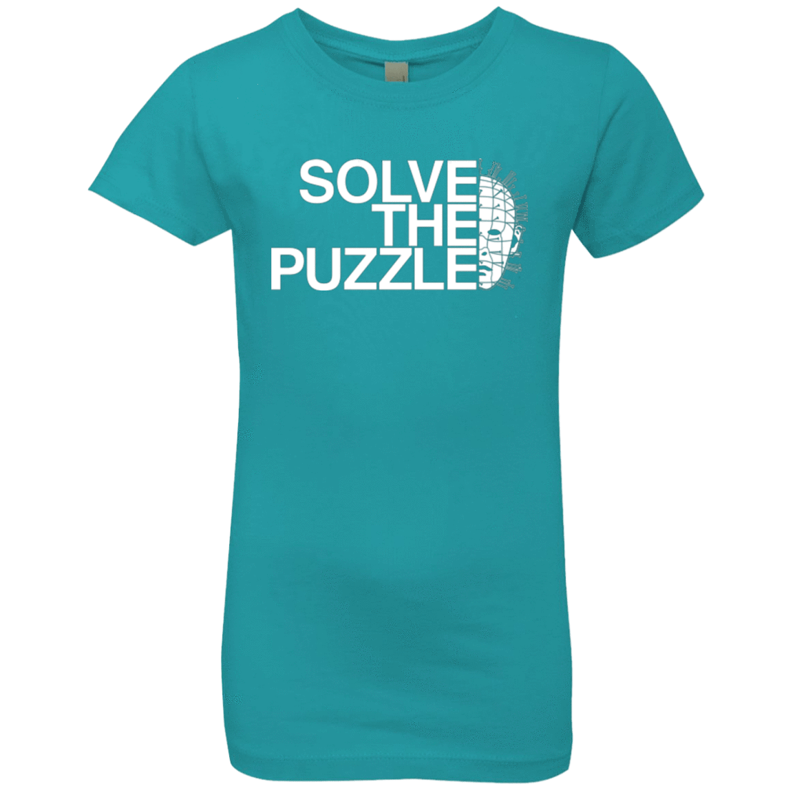 T-Shirts Tahiti Blue / YXS Solve The Puzzle V2 Girls Premium T-Shirt