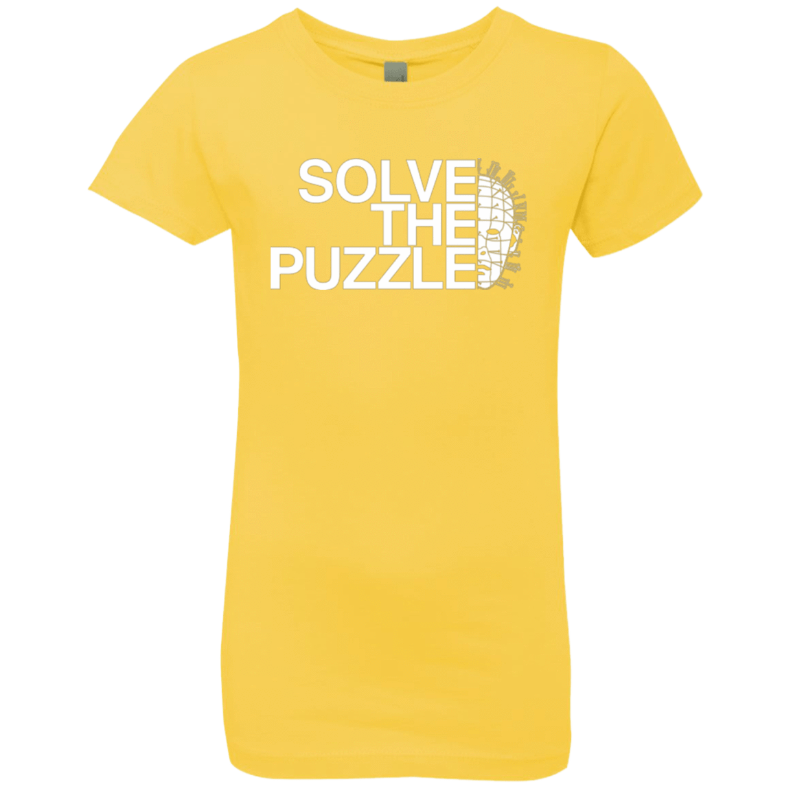 T-Shirts Vibrant Yellow / YXS Solve The Puzzle V2 Girls Premium T-Shirt