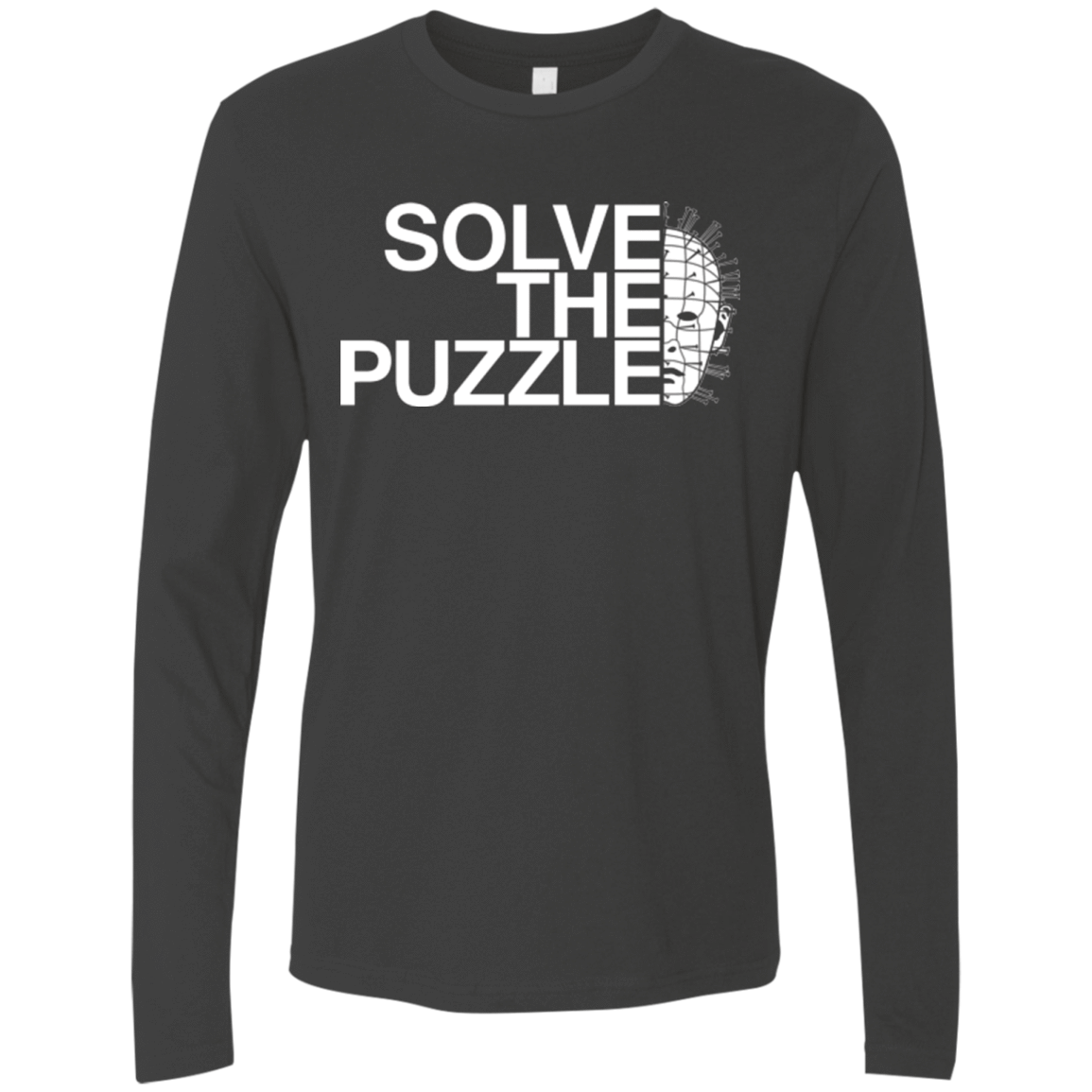 T-Shirts Heavy Metal / Small Solve The Puzzle V2 Men's Premium Long Sleeve