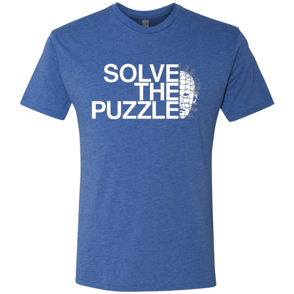 T-Shirts Vintage Royal / Small Solve The Puzzle V2 Men's Triblend T-Shirt