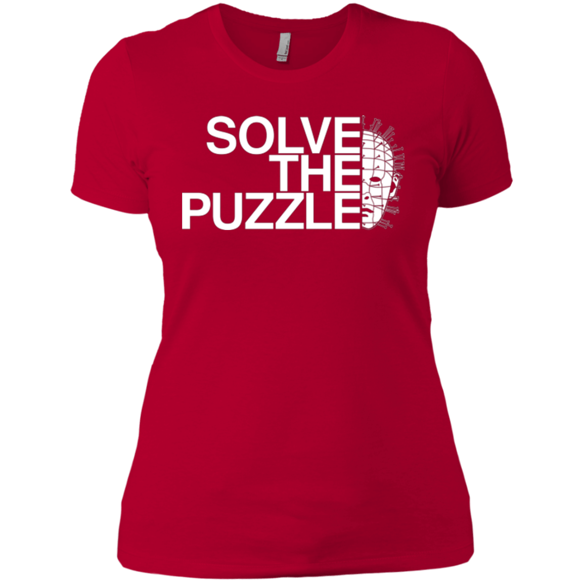 T-Shirts Red / X-Small Solve The Puzzle V2 Women's Premium T-Shirt