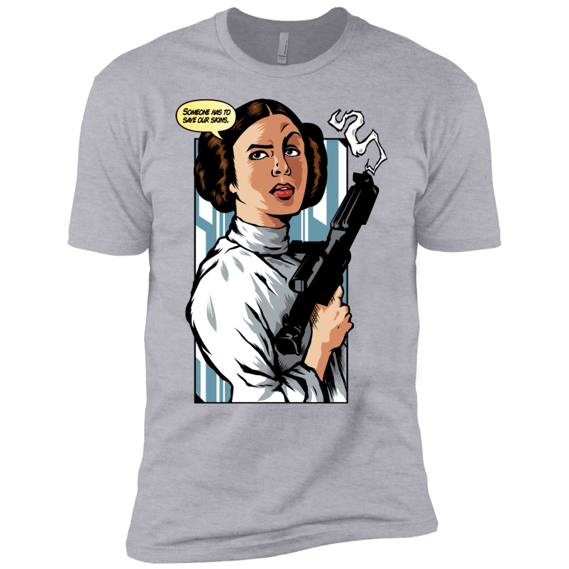 T-Shirts Heather Grey / YXS Someone has to save our skins Boys Premium T-Shirt