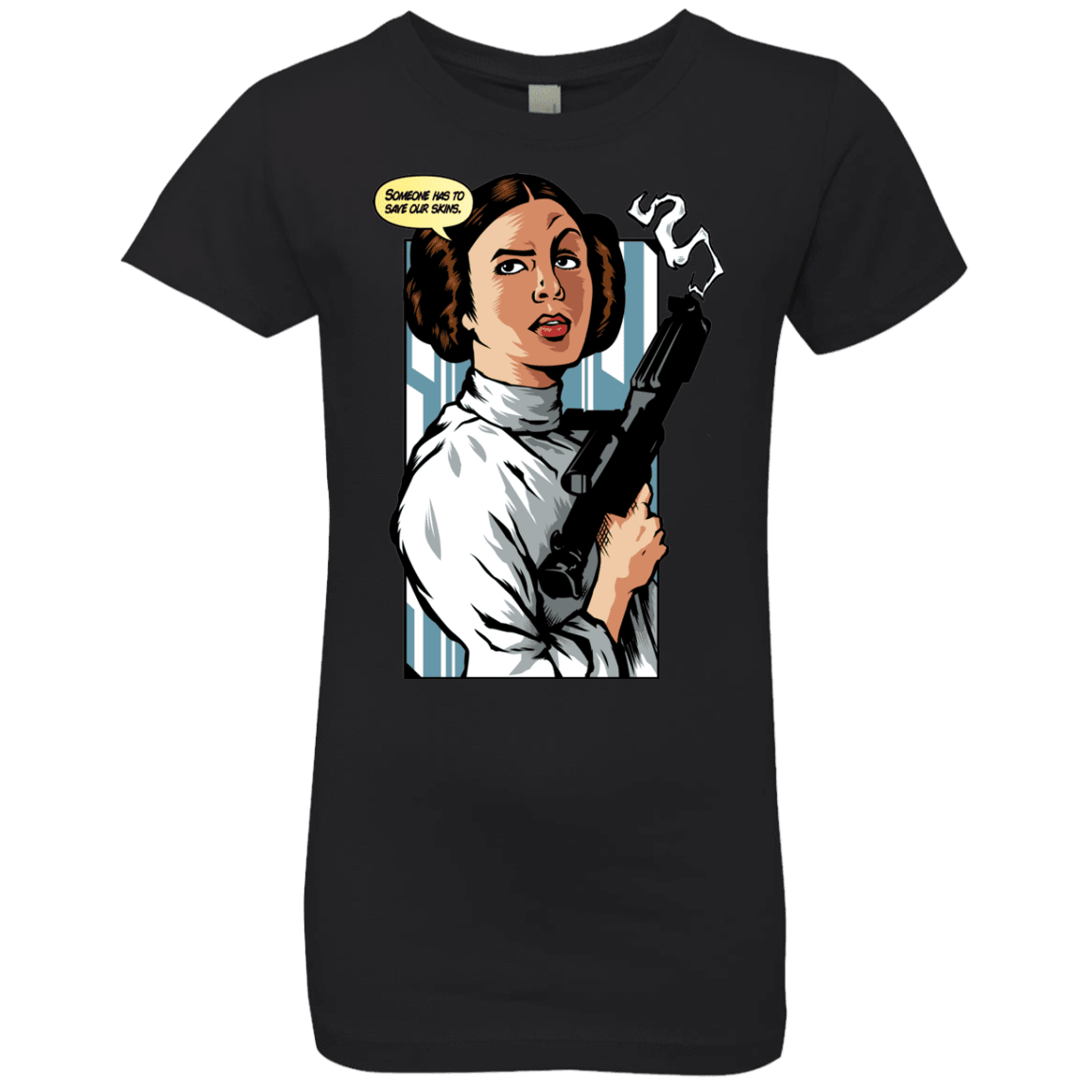 T-Shirts Black / YXS Someone has to save our skins Girls Premium T-Shirt